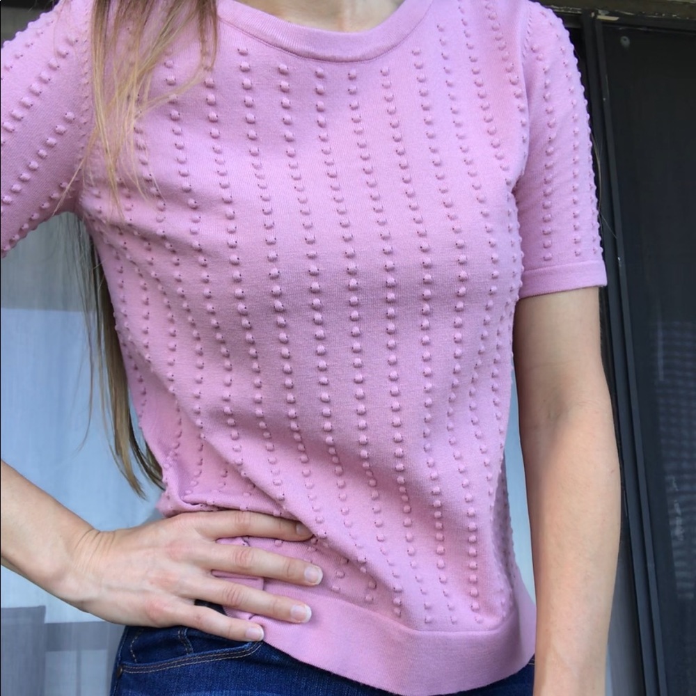 PREMISE STUDIO textured sweater top *3 - Picture 2 of 5